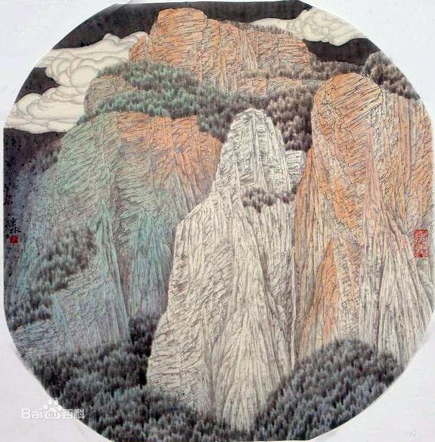张东林工笔画